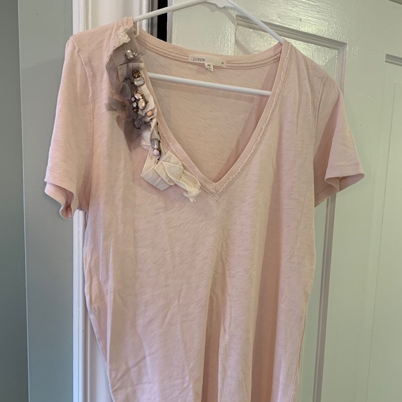 J. Crew Tops - J Crew Dressy Tee J. Crew Tops - J Crew Dressy Tee